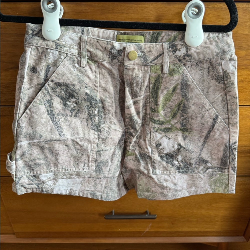 Stylish High Waist Camouflage Women's Shorts